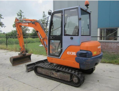 UNLOCK THE FULL POTENTIAL OF YOUR HITACHI EX25, EX35, AND EX40 EXCAVATORS WITH OUR COMPREHENSIVE SERVICE REPAIR MANUAL IN PDF FORMAT.