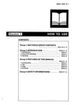  Unlock the full potential of your HITACHI EX60 Hydraulic Excavator with our comprehensive Service Manual PDF. This essential guide provides detailed insights into maintenance, troubleshooting, and repair procedures, ensuring your equipment operates at peak performance. With easy-to-follow instructions and clear diagrams, you'll save time and reduce downtime, making it an invaluable resource for both seasoned professionals and DIY enthusiasts. Invest in your machinery's longevity and efficiency today!