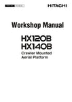 Unlock the full potential of your HITACHI HX120B and HX140B Crawler Mounted Aerial Platforms with the comprehensive Workshop Manual (W1L5E-00) in PDF format. This essential guide provides detailed instructions, schematics, and troubleshooting tips to ensure optimal performance and maintenance of your equipment. Perfect for technicians and operators alike, this manual is your go-to resource for enhancing safety and efficiency on the job site. Don't miss out on the opportunity to keep your machinery running s