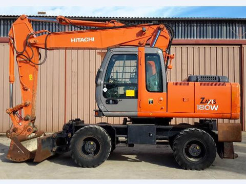 UNLOCK THE FULL POTENTIAL OF YOUR HITACHI ZAXIS 180W WHEELED EXCAVATOR WITH OUR COMPREHENSIVE SERVICE REPAIR MANUAL IN PDF FORMAT.