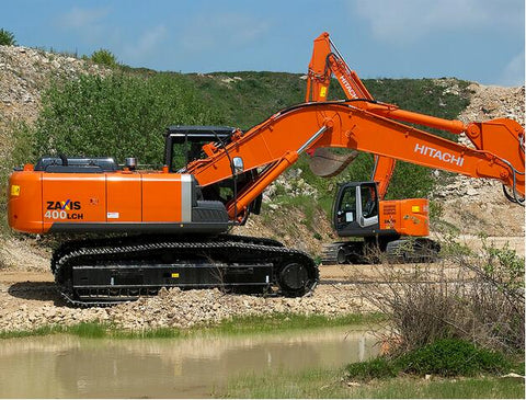 HITACHI ZAXIS 400R-3, 400LCH-3 HYDRAULIC EXCAVATOR SPARE PARTS CATALOGUE MANUAL - PDF FILE