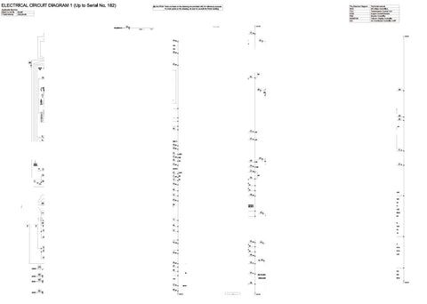 Unlock the full potential of your HITACHI ZW220-5B with the comprehensive Electrical & Hydraulic Circuit Diagram Manual (TTNEE-EN-00). This essential PDF file, dated April 21, 2016, provides detailed schematics and diagrams that are crucial for troubleshooting, maintenance, and repair. Enhance your operational efficiency and ensure your machinery runs smoothly with this invaluable resource at your fingertips. Perfect for technicians and operators alike, this manual is a must-have for anyone looking to maxim