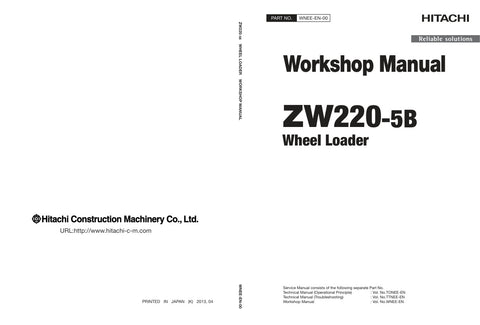 Unlock the full potential of your HITACHI ZW220-5B Loader with the comprehensive Workshop Manual WNEE-EN-00, available in a convenient PDF format. This essential guide provides detailed instructions, schematics, and troubleshooting tips to ensure optimal performance and maintenance of your equipment. Whether you're a seasoned technician or a DIY enthusiast, this manual is designed to enhance your understanding and efficiency, making repairs and servicing straightforward and hassle-free. Invest in this inval