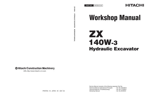 Unlock the full potential of your HITACHI ZX140W-3 Excavator with the comprehensive Workshop Manual WCEB-E-00, available in a convenient PDF format. This essential guide provides detailed instructions, schematics, and troubleshooting tips to ensure optimal performance and maintenance of your equipment. Whether you're a seasoned professional or a DIY enthusiast, this manual is designed to enhance your understanding and efficiency, making repairs and servicing straightforward and hassle-free. Invest in this i