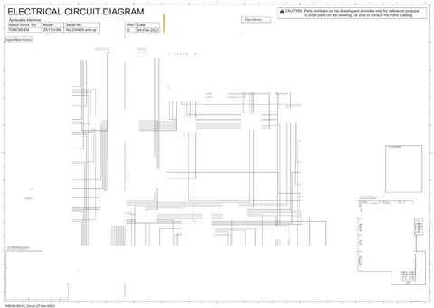 Unlock the full potential of your HITACHI ZX17U-5N with the comprehensive Electrical & Hydraulic Circuit Diagram Manual (TABC60-EN-01). This essential PDF file, dated December 27, 2023, provides detailed schematics and insights that empower you to troubleshoot, maintain, and optimize your equipment efficiently. With clear illustrations and expert guidance, this manual is an invaluable resource for operators and technicians alike, ensuring your machinery runs smoothly and effectively. Don't miss out on the o
