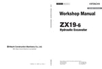 Unlock the full potential of your HITACHI ZX19-6 Excavator with the comprehensive Workshop Manual WABL50-EN-01, available in a convenient PDF format. This essential guide provides detailed insights into maintenance, troubleshooting, and repair procedures, ensuring your equipment operates at peak performance. With easy navigation and clear illustrations, this manual is designed for both seasoned professionals and DIY enthusiasts, making it an invaluable resource for keeping your excavator in top condition. 