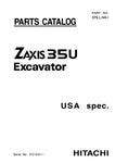 Unlock the full potential of your HITACHI ZX35U excavator with the comprehensive Parts Catalog Manual EP1LL-NA1-1, specifically designed for the USA market. This PDF file serves as an essential resource, providing detailed diagrams and part numbers to streamline your maintenance and repair processes. With easy navigation and clear illustrations, you can quickly identify the components you need, ensuring your excavator operates at peak performance. Don't let downtime slow you down invest in this invaluable m
