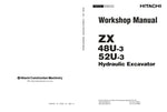 Unlock the full potential of your HITACHI ZX48U-3 and ZX52U-3 excavators with the comprehensive Workshop Manual W1NM-E-00, available in a convenient PDF format. This essential guide provides detailed schematics, maintenance tips, and troubleshooting advice, ensuring your machinery operates at peak performance. Perfect for both seasoned professionals and DIY enthusiasts, this manual is your go-to resource for efficient repairs and upkeep, ultimately saving you time and money. Don't miss out on the opportunit