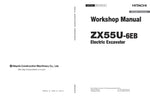  Unlock the full potential of your HITACHI ZX55U-6EB Excavator with the comprehensive Workshop Manual WAET40-EN-00 (2024.01.22) in PDF format. This essential guide provides detailed insights into maintenance, troubleshooting, and repair procedures, ensuring your equipment operates at peak performance. With easy navigation and clear illustrations, this manual is designed for both seasoned professionals and DIY enthusiasts, making it an invaluable resource for keeping your excavator in top condition. Don't mi