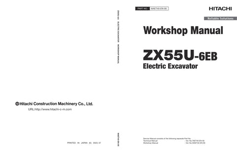  Unlock the full potential of your HITACHI ZX55U-6EB Excavator with the comprehensive Workshop Manual WAET40-EN-00 (2024.01.22) in PDF format. This essential guide provides detailed insights into maintenance, troubleshooting, and repair procedures, ensuring your equipment operates at peak performance. With easy navigation and clear illustrations, this manual is designed for both seasoned professionals and DIY enthusiasts, making it an invaluable resource for keeping your excavator in top condition. Don't mi
