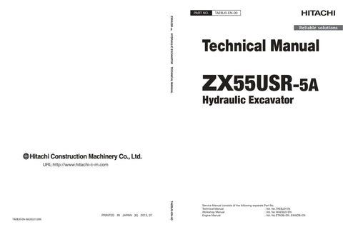 Unlock the full potential of your HITACHI ZX55USR-5A excavator with the comprehensive Technical Manual (TAEBJ0-EN-00) in PDF format, dated December 9, 2022. This essential resource provides detailed insights into the machine's specifications, maintenance procedures, and troubleshooting tips, ensuring optimal performance and longevity. Perfect for operators and technicians alike, this manual is your go-to guide for maximizing efficiency and minimizing downtime. Enhance your excavator's capabilities today wit