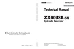 Unlock the full potential of your HITACHI ZX60USB-5N Excavator with the comprehensive Technical Manual (TAFC60-EN-01) in PDF format, dated December 26, 2023. This essential resource provides detailed specifications, maintenance guidelines, and troubleshooting tips to ensure optimal performance and longevity of your equipment. Perfect for operators and technicians alike, this manual is your go-to guide for maximizing efficiency and minimizing downtime. Enhance your operational knowledge and keep your excavat