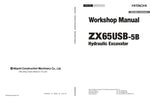Unlock the full potential of your HITACHI ZX65USB-5B Excavator with the comprehensive Workshop Manual (WAFD90-EN-00) in PDF format. This essential guide provides detailed schematics, maintenance tips, and troubleshooting advice, ensuring you can keep your equipment running smoothly and efficiently. Perfect for both seasoned professionals and DIY enthusiasts, this manual is your go-to resource for maximizing performance and minimizing downtime. Invest in your machinery's longevity and reliability today!