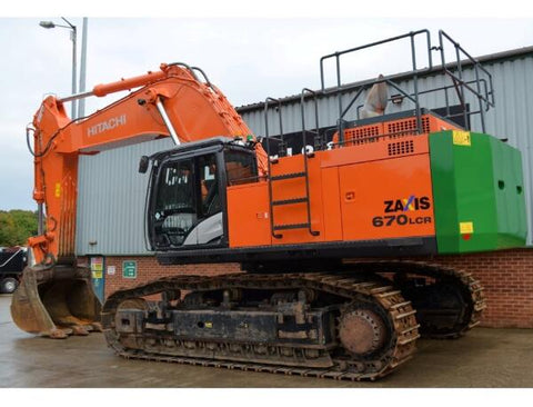 UNLOCK THE FULL POTENTIAL OF YOUR HITACHI ZX670LC-5B, ZX670LCH-5B, AND ZX670LCR-5B HYDRAULIC EXCAVATORS WITH OUR COMPREHENSIVE SERVICE REPAIR WORKSHOP MANUAL IN PDF FORMAT.