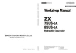 Unlock the full potential of your HITACHI ZX75US-5A and ZX85US-5A excavators with the comprehensive Workshop Manual WDEB-EN-00, available in a convenient PDF format. This essential guide provides detailed insights into maintenance, troubleshooting, and repair procedures, ensuring your machinery operates at peak performance. With easy navigation and clear illustrations, this manual is an invaluable resource for both seasoned professionals and DIY enthusiasts, helping you save time and reduce costly downtime.