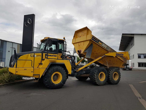 HM300-3 Komatsu Articulated Dump Truck Parts Catalog Manual S/N 3001-UP