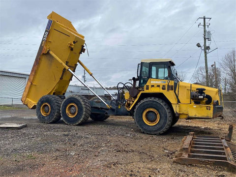 HM350-1 Komatsu Articulated Dump Truck Parts Catalog Manual S/N 1001-UP