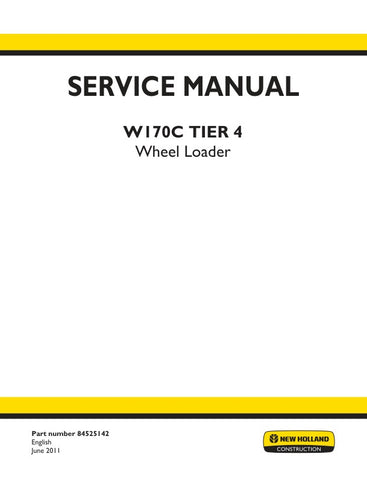 Unlock the full potential of your HOLLAND W170C (TIER 4) Wheel Loader with the comprehensive Service Manual (Part Number: 84525142) in PDF format. This essential guide provides detailed instructions, schematics, and troubleshooting tips to ensure optimal performance and longevity of your equipment. Whether you're a seasoned technician or a DIY enthusiast, this manual is designed to simplify maintenance and repairs, helping you save time and money while keeping your loader in peak condition. Don't miss out 