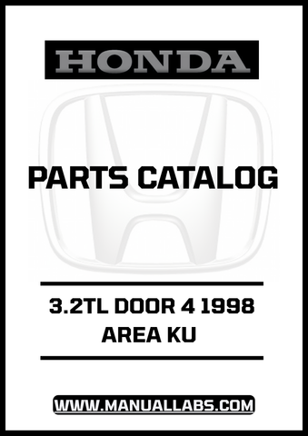 Unlock the full potential of your 1998 Honda 3.2TL with our comprehensive Door 4 Parts Catalog Manual, available for instant PDF download. This essential resource provides detailed diagrams and specifications, ensuring you have all the information needed for efficient repairs and maintenance.