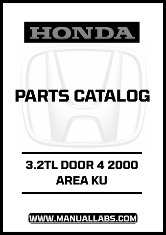 Don't miss out on the opportunity to enhance your Honda ownership experience. Download the HONDA 3.2TL Door 4 2000 Area KU Parts Catalog Manual today and gain access to essential insights that will keep your vehicle running smoothly for years to come.