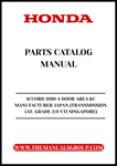 Discover the ultimate resource for your 2010 Honda Accord with our comprehensive Parts Catalog Manual. This PDF download is specifically designed for the 4-door model, featuring the reliable 5AT transmission and the 2.0 VTI grade, tailored for the Singapore market.
