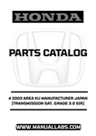 Inside this manual, you'll find detailed diagrams, part numbers, and specifications that make identifying and sourcing replacement parts a breeze. Whether you're a DIY enthusiast or a professional mechanic, this guide streamlines the repair process, saving you time and effort.