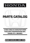 With this manual, you can easily identify and order the correct parts for your vehicle, saving you time and money. Whether you're a DIY enthusiast or a professional mechanic, the clear illustrations and thorough descriptions will guide you through every step of the process, making repairs straightforward and efficient.