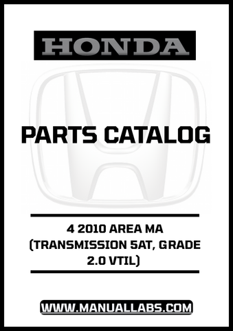 With easy navigation and clear illustrations, this manual simplifies the process of identifying and sourcing the necessary components for your vehicle. Whether you're a seasoned mechanic or a DIY enthusiast, you'll appreciate the thoroughness and accuracy of the information provided, making your repair projects more efficient and effective.