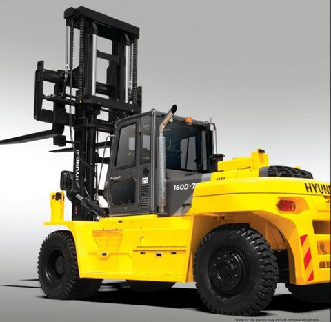 Service Repair Manual - Hyundai 100D-7, 120D-7, 135D-7, 160D-7 Forklift Truck PDF Download - Manual labs