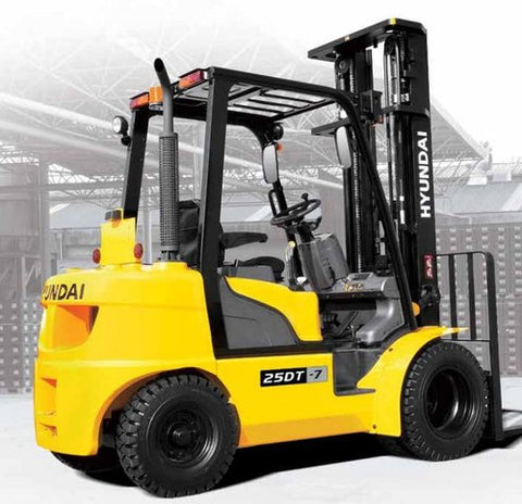 Service Repair Manual - Hyundai 20DT-7, 25DT-7, 30DT-7, 33DT-7 Forklift PDF Download - Manual labs
