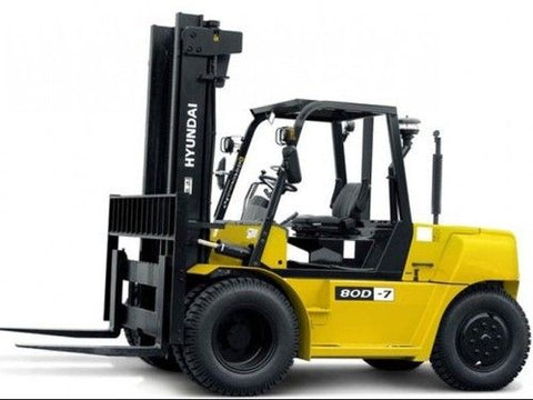 Service Repair Manual - Hyundai 80D-7 Forklift Truck PDF Download - Manual labs