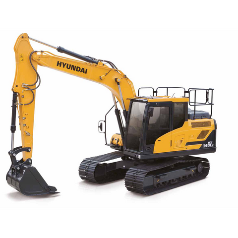 Service Repair Manual - Hyundai HX140L Crawler Excavator PDF Download - Manual labs