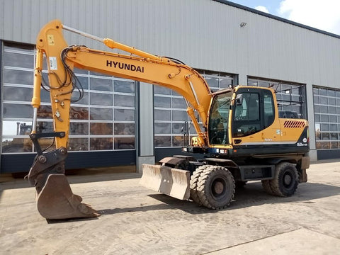Service Repair Manual - Hyundai R160W-9A Wheel Excavator PDF Download - Manual labs