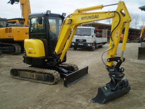 Service Repair Manual - Hyundai R35Z-7A Mini Excavator PDF Download - Manual labs