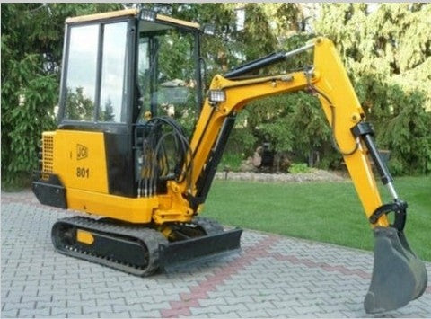JCB 801 Tracked Excavator Service Repair Manual M645001 – 645999 - Manual labs