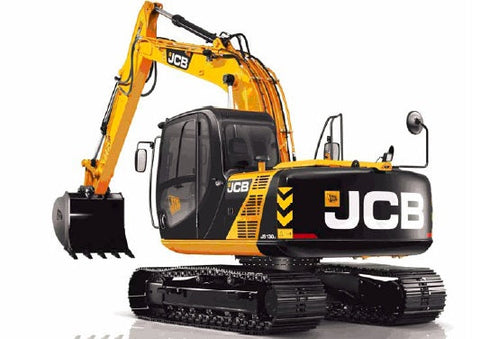 JCB JS 100 Series Tracked Excavators T4i Service Repair Manual - Manual labs