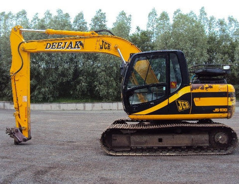 JCB JS110, JS130, JS150LC Tracked Excavator Workshop Service Repair Manual - Manual labs