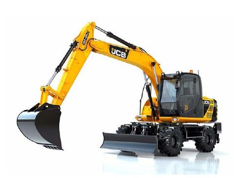 JCB JS145W, JS165W Wheeled Excavator Workshop Service Repair Manual - Manual labs