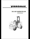 JCB VIBROMAX 253, 263 Tandem Roller Workshop Service Repair Manual - Manual labs