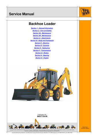 Unlock the full potential of your JCB 2CX, 2CXU, 210S, and 210SU backhoe loaders with the comprehensive service manual (9803/7130-08) in PDF format. This essential guide provides detailed maintenance procedures, troubleshooting tips, and technical specifications to ensure your equipment operates at peak performance. With easy navigation and clear illustrations, this manual is a must-have for operators and technicians alike, empowering you to tackle repairs and maintenance with confidence. Invest in your mac