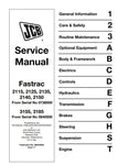 Unlock the full potential of your JCB FASTRAC with the comprehensive service manual for models 3155, 3185, 2115, 2125, 2135, 2140, and 2150. This PDF file, designated 9803/8020, is an essential resource for maintenance and repair, providing detailed diagrams, troubleshooting tips, and step-by-step instructions to keep your machinery running smoothly. Whether you're a seasoned technician or a DIY enthusiast, this manual ensures you have the knowledge and guidance needed to perform efficient service and repai