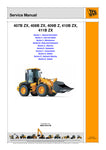 Unlock the full potential of your JCB 407B ZX, 408B ZX, 409B Z, 410B ZX, and 411B ZX Wheel Loaders with the comprehensive Service Manual (9803/4210-08) in PDF format. This essential guide provides detailed insights into maintenance, troubleshooting, and repair procedures, ensuring your equipment operates at peak performance. With easy navigation and clear illustrations, you can quickly find the information you need to keep your machinery running smoothly and efficiently. Invest in this invaluable resource 