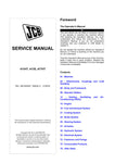 Enhance your maintenance capabilities with the JCB 411HT, 413S, and 417HT Wheel Loader Service Manual (9813/6350) in PDF format. This comprehensive guide provides detailed insights into the operation, troubleshooting, and repair of your wheel loader, ensuring optimal performance and longevity. With easy navigation and clear illustrations, this manual is an essential resource for both professionals and DIY enthusiasts looking to keep their equipment running smoothly. Invest in your machinery's upkeep and max