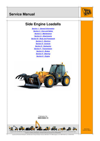 Unlock the full potential of your JCB machinery with the comprehensive JCB Service Manual (9803/3630-14) available in PDF format. This essential guide covers a range of models including the 530-70, 532-120, 533-105, 535-60, 535-95, 535-125, 535-140, 537-135 (550), 540-140, and 540-170 (5508), providing detailed insights into maintenance, troubleshooting, and repair procedures. With easy navigation and clear illustrations, this manual ensures you have the knowledge to keep your equipment running smoothly and