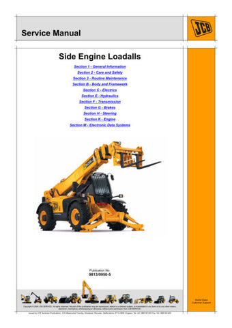 Enhance your maintenance capabilities with the JCB 540-140, 540-200, 540-170, 535-125 HI VIZ, and 535-140 HI VIZ Service Manual (9813-0950) in PDF format. This comprehensive digital guide provides detailed insights into servicing and troubleshooting, ensuring your equipment operates at peak performance. With easy navigation and clear illustrations, you can quickly access essential information, saving you time and reducing downtime. Invest in this invaluable resource to keep your JCB machinery running smooth