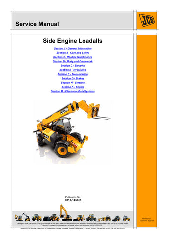 Unlock the full potential of your JCB machinery with the comprehensive Service Manual for models 540-170, 540-140, 535-125 HI VIZ, and 535-140 HI VIZ. This PDF file, catalog number 9813-1450-2, provides detailed insights into maintenance, troubleshooting, and repair procedures, ensuring your equipment operates at peak performance. With clear diagrams and step-by-step instructions, this manual is an essential resource for both professionals and DIY enthusiasts, helping you save time and money while extending