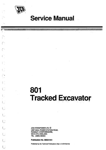  Unlock the full potential of your JCB 801 Tracked Excavator with the comprehensive Service Manual 9803/3161, now available in a convenient PDF format. This essential guide provides detailed instructions, schematics, and troubleshooting tips to ensure optimal performance and maintenance of your equipment. With easy navigation and clear illustrations, you can quickly access the information you need to keep your excavator running smoothly and efficiently. Invest in this invaluable resource today and enhance 