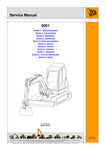 Unlock the full potential of your JCB 8061 Compact Excavator with the comprehensive Service Manual 9813/1750-1, available in a convenient PDF format. This essential guide provides detailed maintenance procedures, troubleshooting tips, and technical specifications to ensure your equipment operates at peak performance. With easy navigation and clear illustrations, this manual is an invaluable resource for both seasoned professionals and DIY enthusiasts, helping you save time and reduce repair costs. Invest in