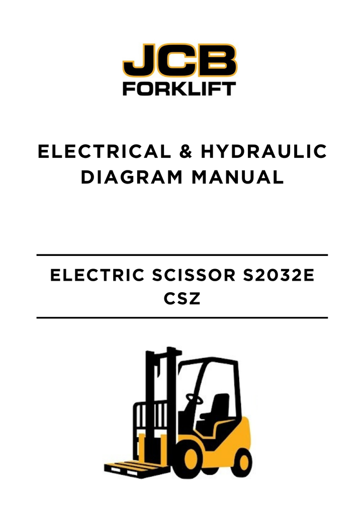 Download the JCB Electric Scissor S2032E CSZ Electrical & Hydraulic ...