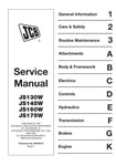 Unlock the full potential of your JCB wheeled excavators with the comprehensive service manual for models JS130W, JS145W, JS160W, and JS175W. This essential guide, part number 9806/6310, provides detailed insights into maintenance, troubleshooting, and repair procedures, ensuring your machinery operates at peak performance.